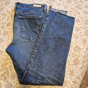 AG Adriano Goldschmied Women's Blue Skinny Jeans